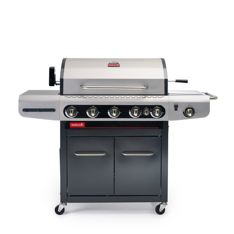 Asador Barbecook Para Hasta 5 Brochetas – Acero Inoxidable, Apto Lavavajillas, Medidas 35.5x27x3.3 Cm
