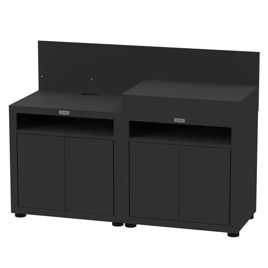 Cuisine extérieure Le Marquier 2 Modules - Full Black - 1