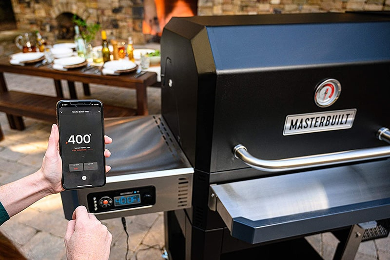 Barbecue à charbon Masterbuilt Gravity Series 1050 technologie